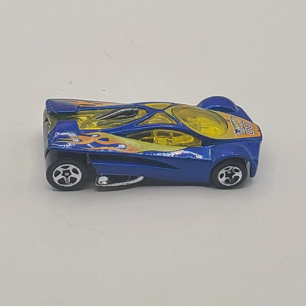 Hot Wheels - 2005 Track Aces - Blue Sling Shot (loose)